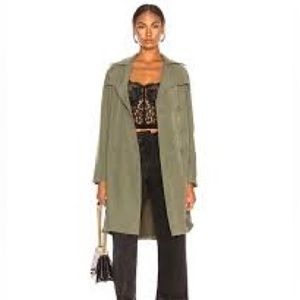 L’Agence Elise Belted Trench Coat